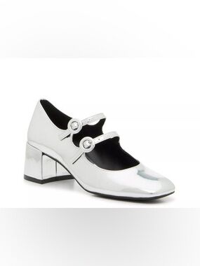 STEVE MADDEN Mary Jane Heels w/ Double Strap